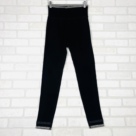 Athleta Pants - Athleta Women's Black‎ High Rise Workout Leggings Activewear Size Medium